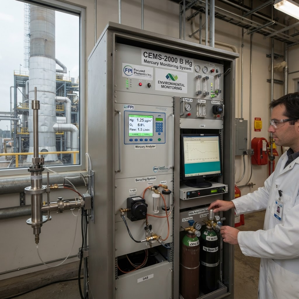 CEMS-2000 B Hg Mercury Monitoring